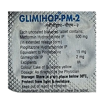 GLIMIHOP PM 2MG TABLET 10'S