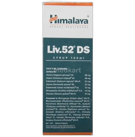 Liv 52 Ds Syrup – Price, Generic Alternative & Buy Online | Medkart