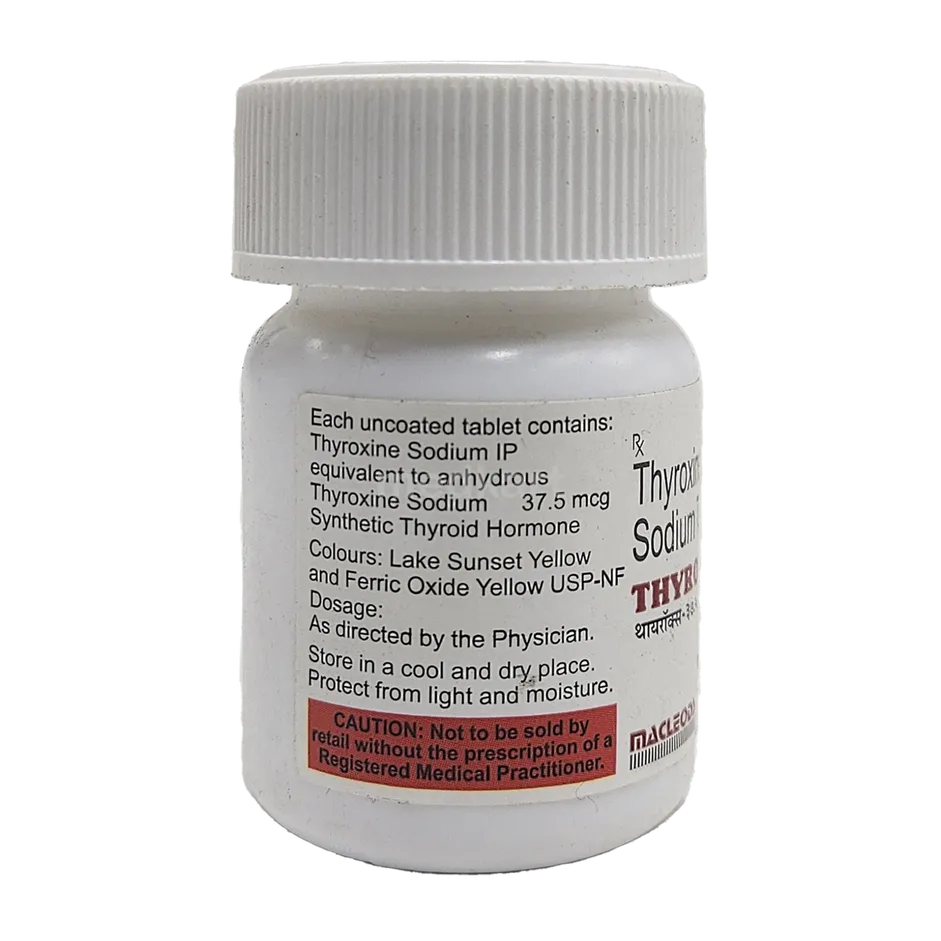 THYROX 37.5MCG TABLET 120'S