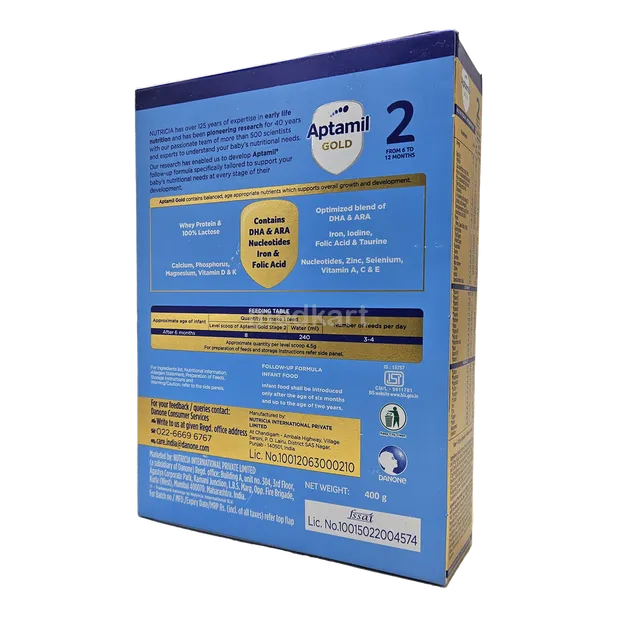 APTAMIL GOLD STAGE 2 POWDER 400 GM