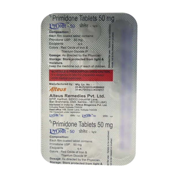 PROLET 50MG TABLET 15'S