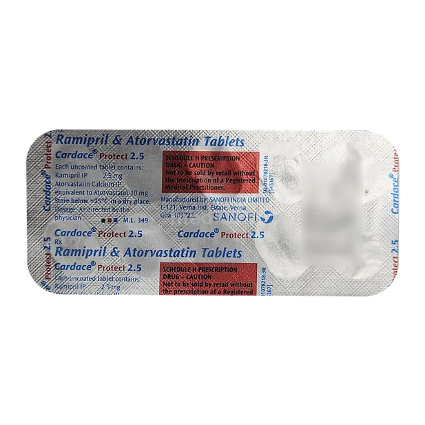 CARDACE PROTECT 2.5MG TABLET 10'S