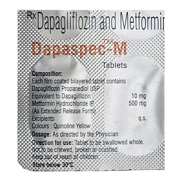 DAPASPEC M TABLET 10'S