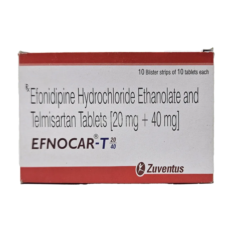 EFNOCAR T 20/40MG TABLET 10'S