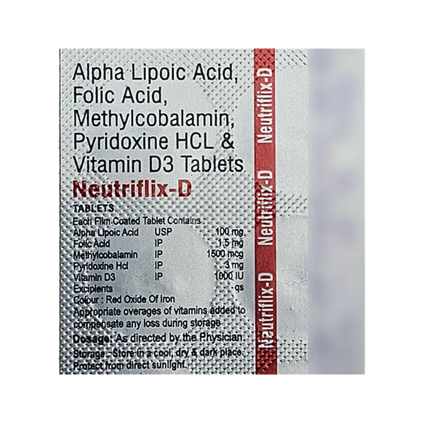 NEUTRIFLIX D TABLET 10'S