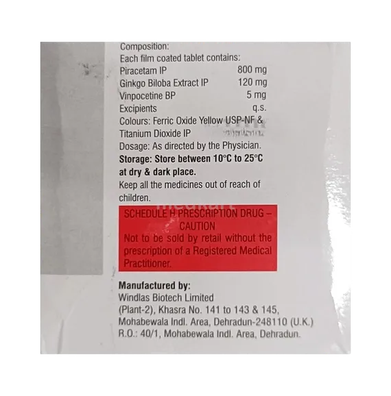 Buy Cognix Plus Tablet 15S Online at Best Price | Medkart