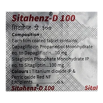 SITAHENZ D 10/100MG TABLET 10'S