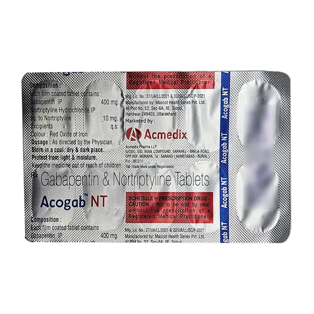 ACOGAB NT TABLET 10'S