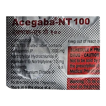 ACEGABA NT 100MG TABLET 15'S