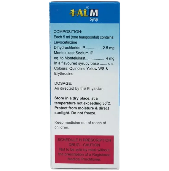 1 Al M Syrup 60 ML: Uses, Side Effects & Price | Medkart