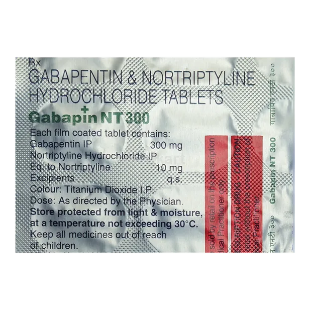 GABAPIN NT 300MG TABLET 15'S