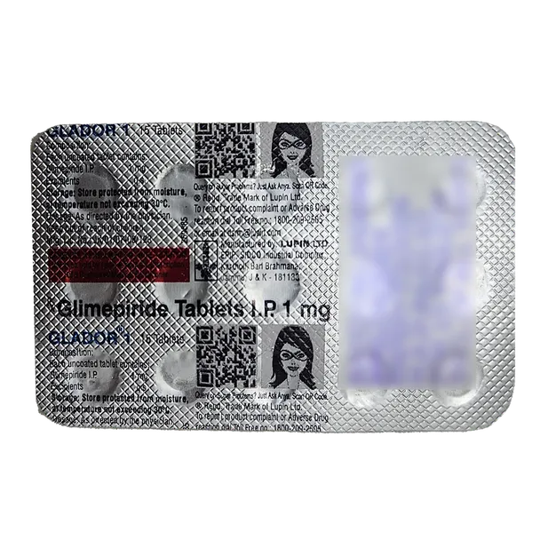 GLADOR 1MG TABLET 15'S