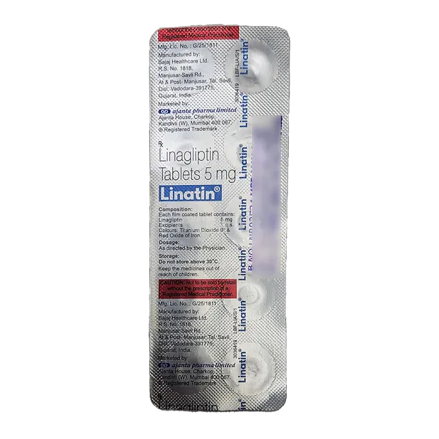 LINATIN 5MG TABLET 10'S