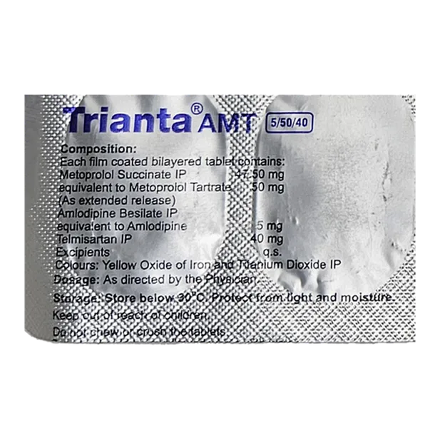 TRIANTA AMT 50/5/40 TABLET 10'S