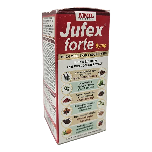JUFEX FORTE SYRUP 100 ML