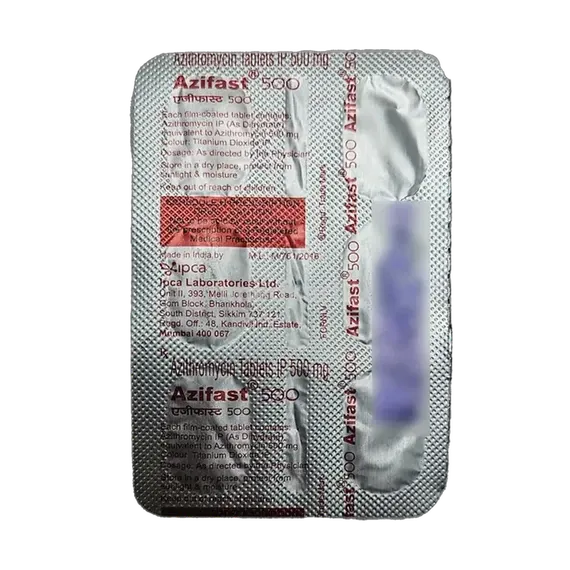 Buy Azifast 500Mg Tablet 6S Online at Best Price | Medkart