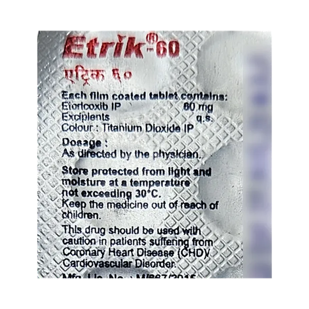 ETRIK 60MG TABLET 10'S