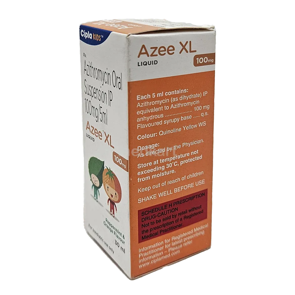 AZEE 100MG XL SYRUP 30 ML