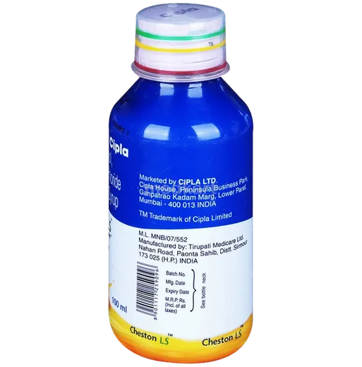 Cheston LS Syrup 100 ML: Uses, Price & Substitute | Medkart