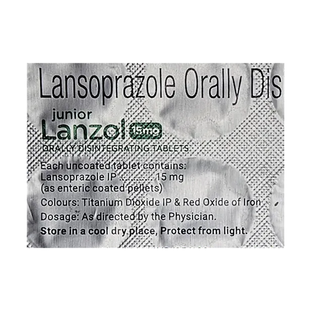 JUNIOR LANZOL 15MG TABLET 15'S
