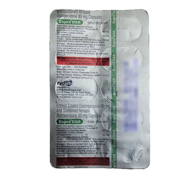 ESPRA DSR CAPSULE 10'S