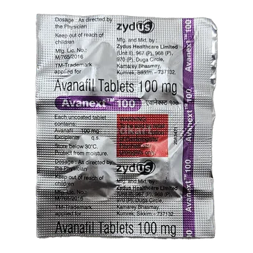 AVANEXT 100MG TABLET 4'S