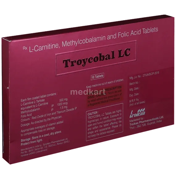 Buy Troycobal LC Tablet Online at Best Price | Medkart