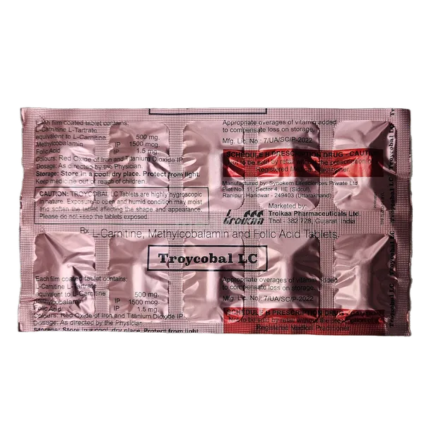 TROYCOBAL LC TABLET 10'S