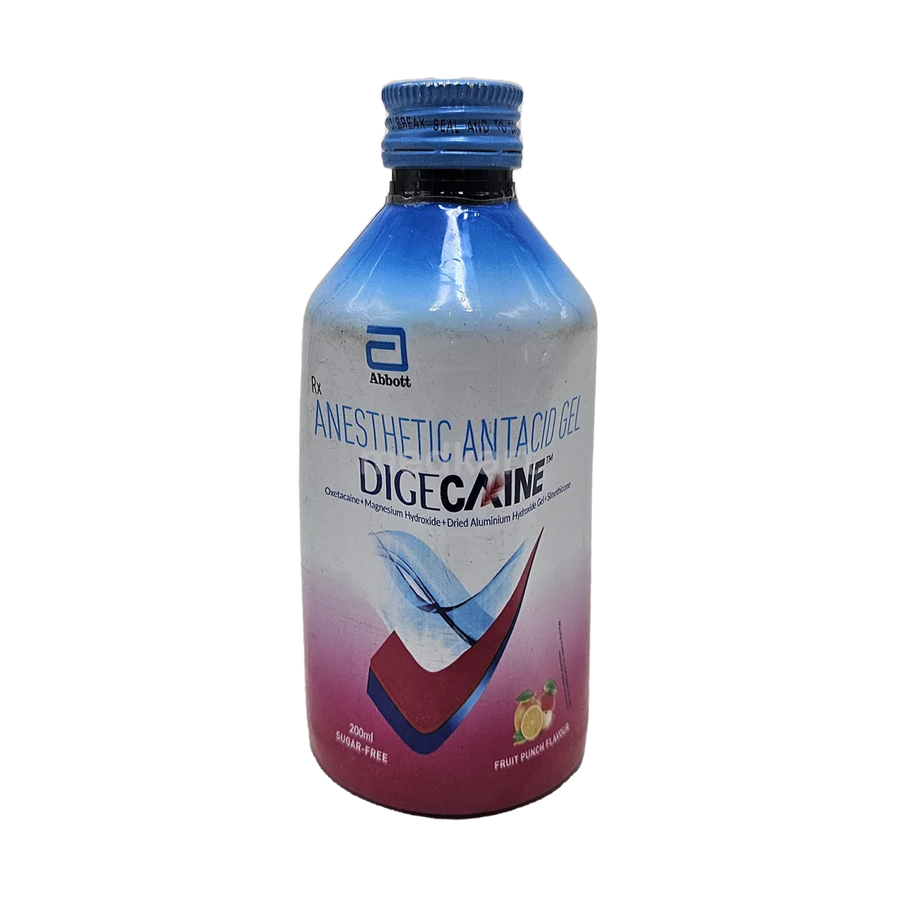DIGECAINE SUGAR FREE FRUIT PUNCH GEL 200 ML