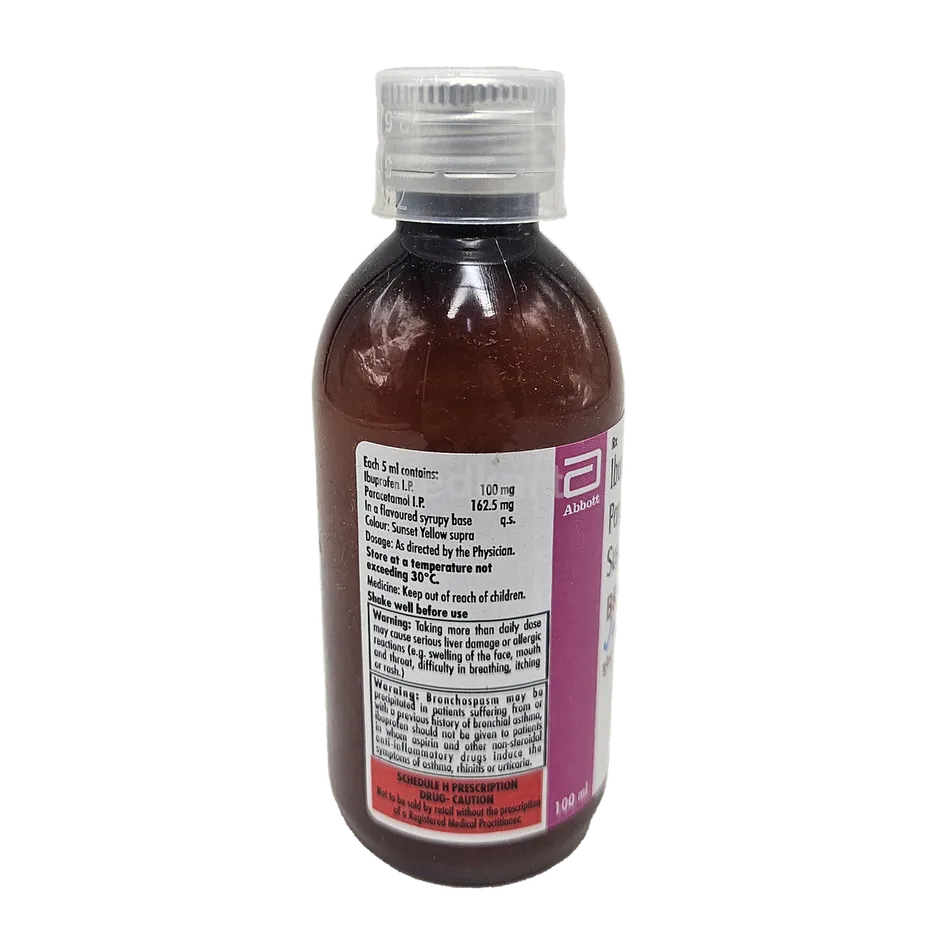 BRUFEN P JUNIOR SUSPENSION 100 ML