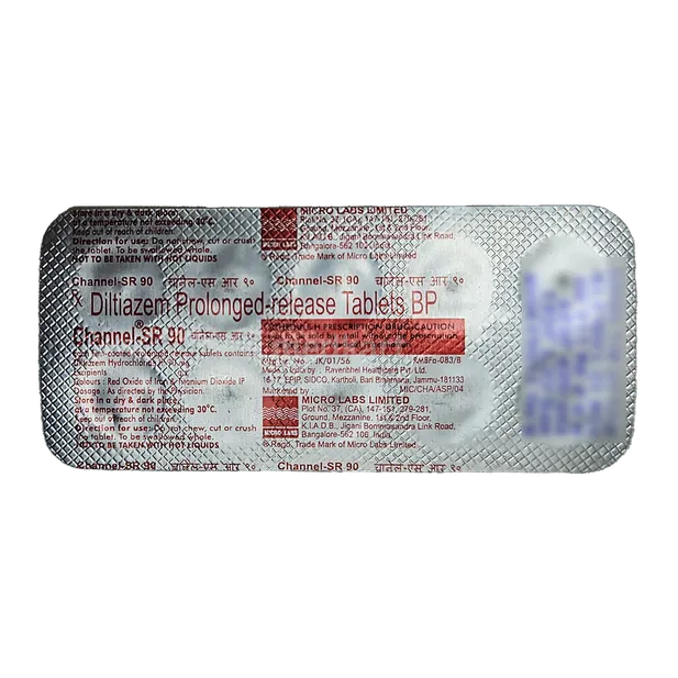 CHANNEL SR 90MG CAPSULE 10'S