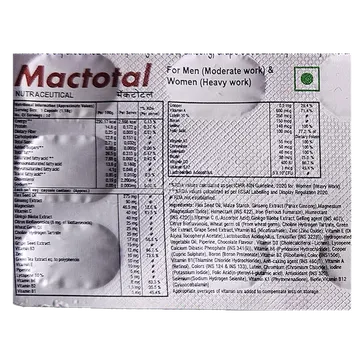 MACTOTAL CAPSULE 10'S