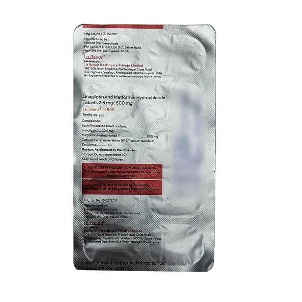 LINAHENZ M 500MG TABLET 10'S