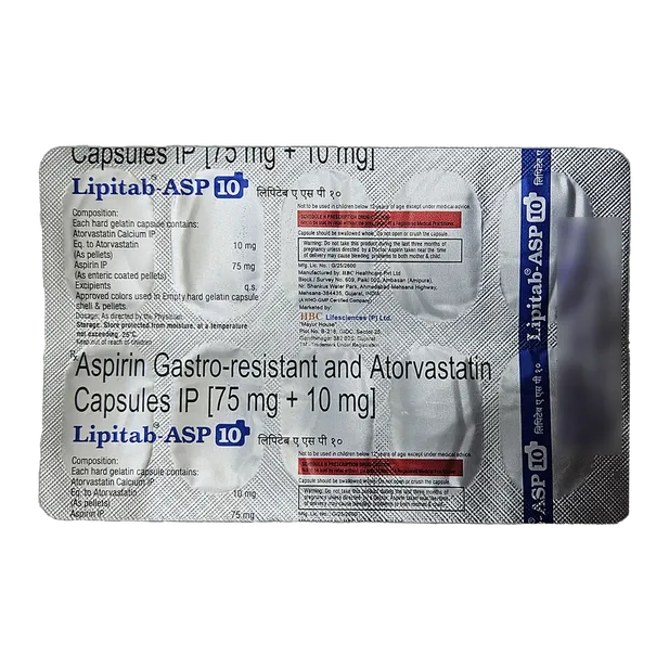 LIPITAB ASP 10MG CAPSULE 10'S