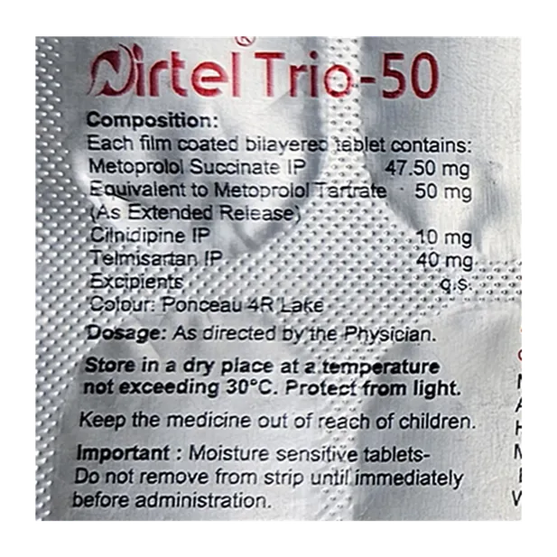 NIRTEL TRIO 50MG TABLET 10'S