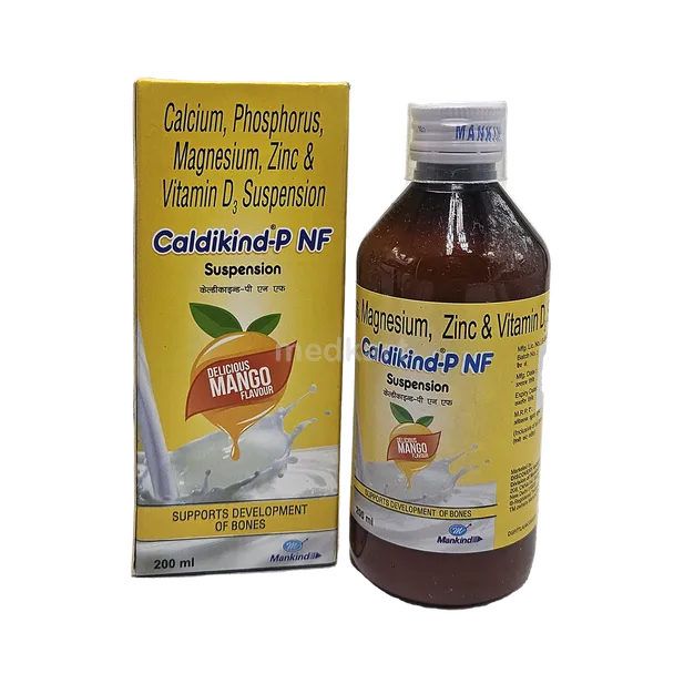 CALDIKIND P NF MANGO FLAVOUR SUSPENSION 200 ML