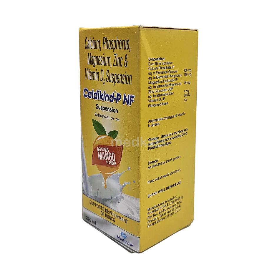 CALDIKIND P NF MANGO FLAVOUR SUSPENSION 200 ML