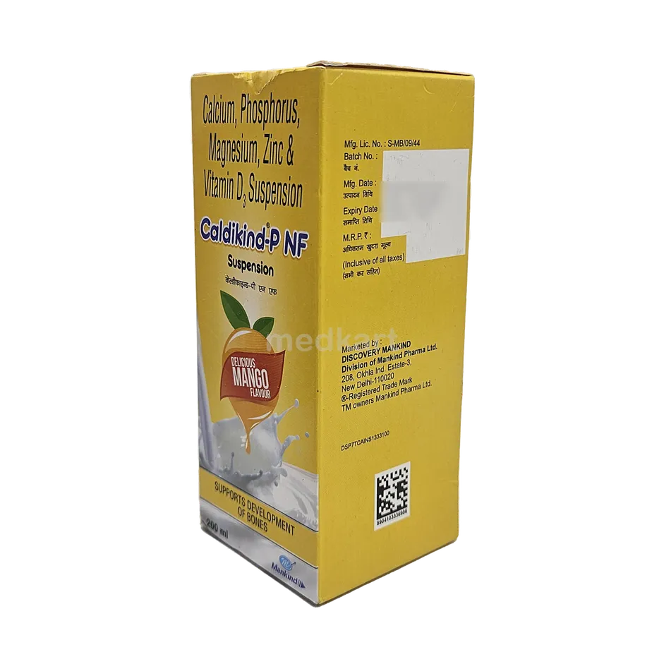 CALDIKIND P NF MANGO FLAVOUR SUSPENSION 200 ML