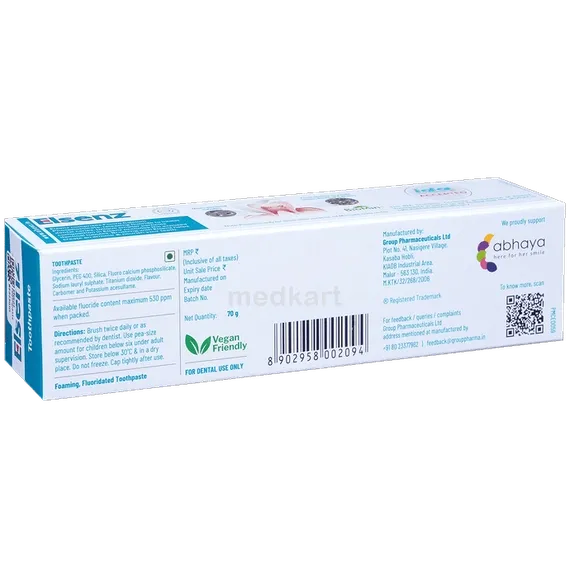 Elenz Toothpaste Buy Elsenz Toothpaste 70 Gm Online at Best Price | Medkart