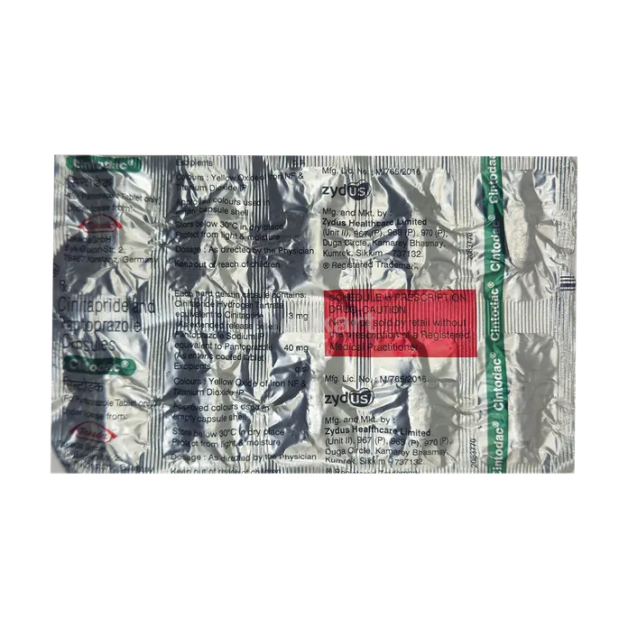 CINTODAC CAPSULE 10'S