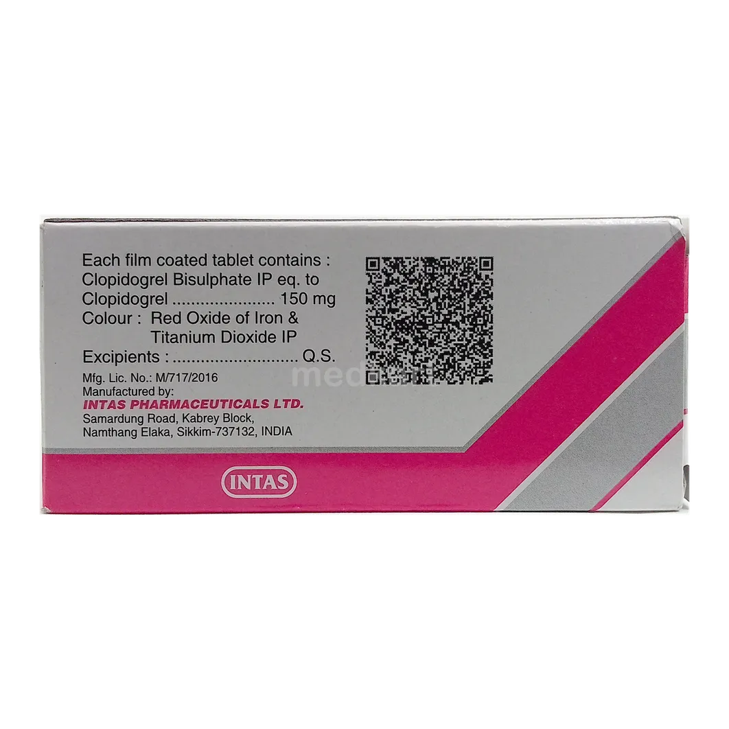 CLAVIX 150MG TABLET 10'S
