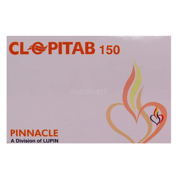 Clopitab 150mg Tablet for blood-clot prevention | Medkart