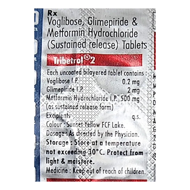 TRIBETROL 2 TABLET 15'S
