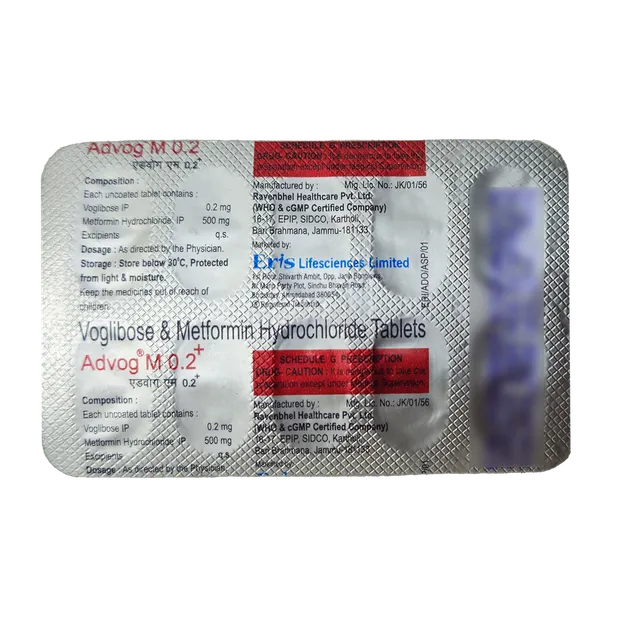 ADVOG M 0.2 PLUS TABLET 10'S