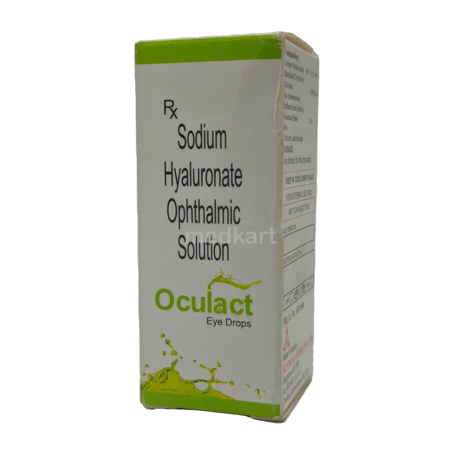 OCULACT EYE DROPS 10 ML
