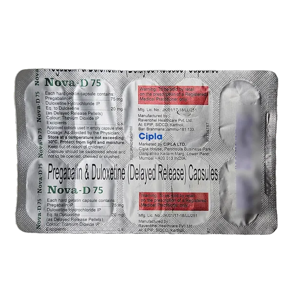NOVA D 75 CAPSULE 10'S