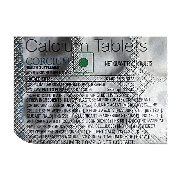 CORCIUM 225MG TABLET 15'S