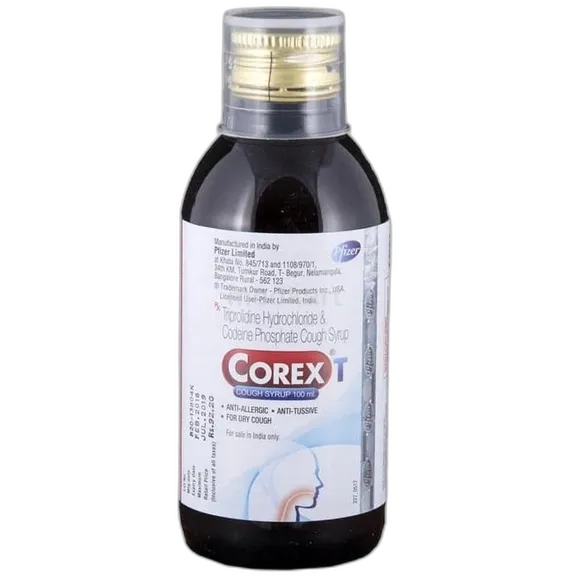 Buy Corex T Syrup 100 Ml Online at Best Price | Medkart