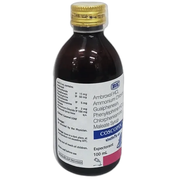 Cosprin Buy Coscopin Br Syp 100ml Online at Best Price | Medkart