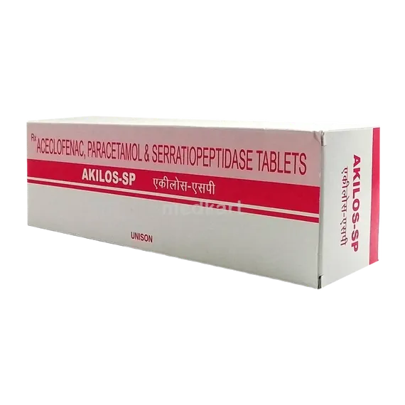 Akilos Sp Tablet 10's: Uses, Side Effects & Price | Medkart